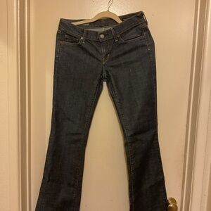 Citizens Of Humanity Dark Indigo Flare Jeans